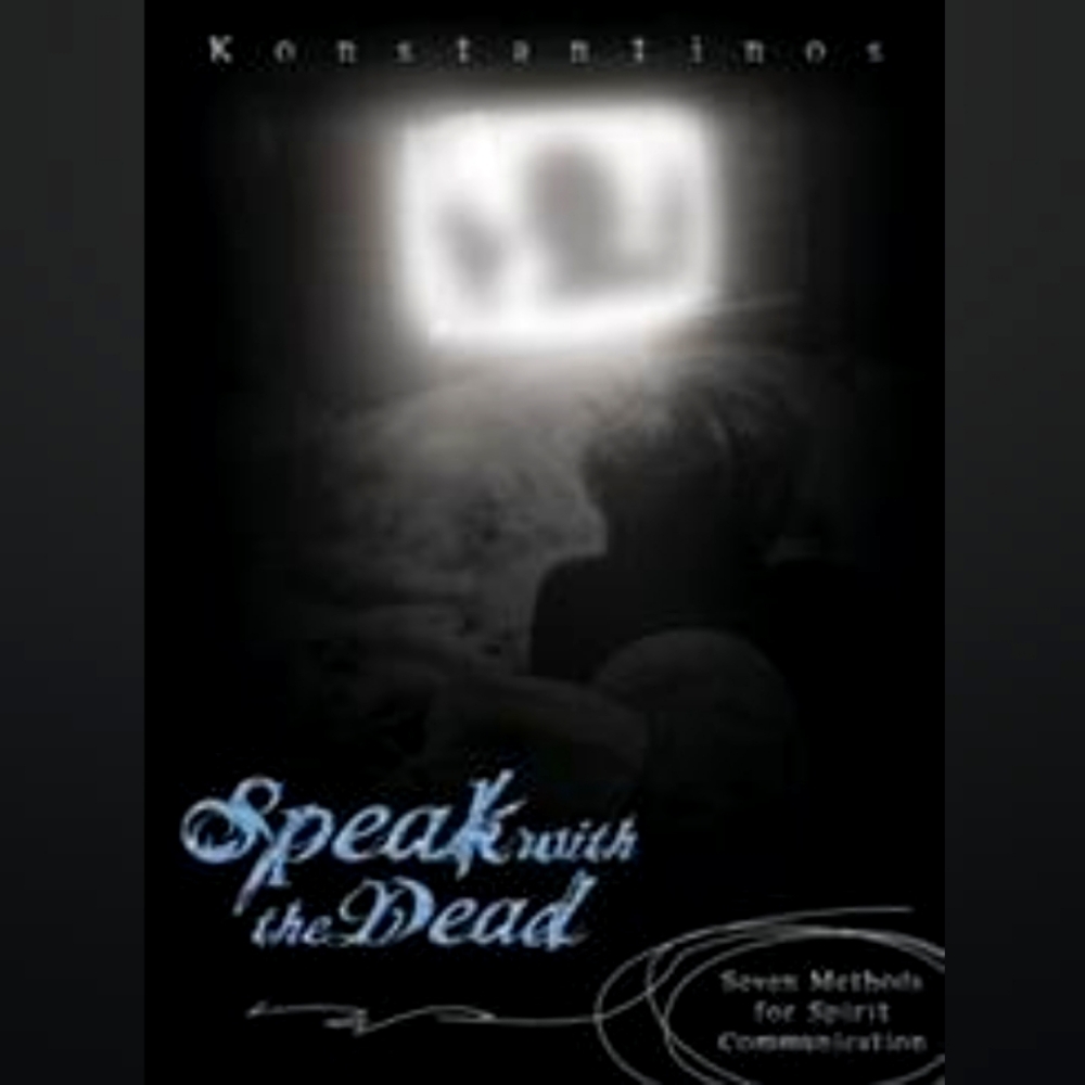 "Speak With The Dead" by Konstantinos - like new book